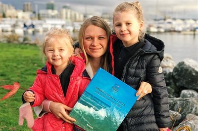 Книга «Байкал вокруг света» в Ванкувере
