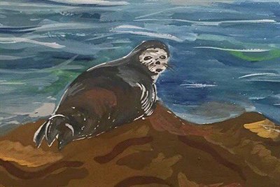 Победители конкурса детских рисунков Байкала в декабре